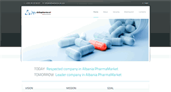 Desktop Screenshot of deltapharma-al.com